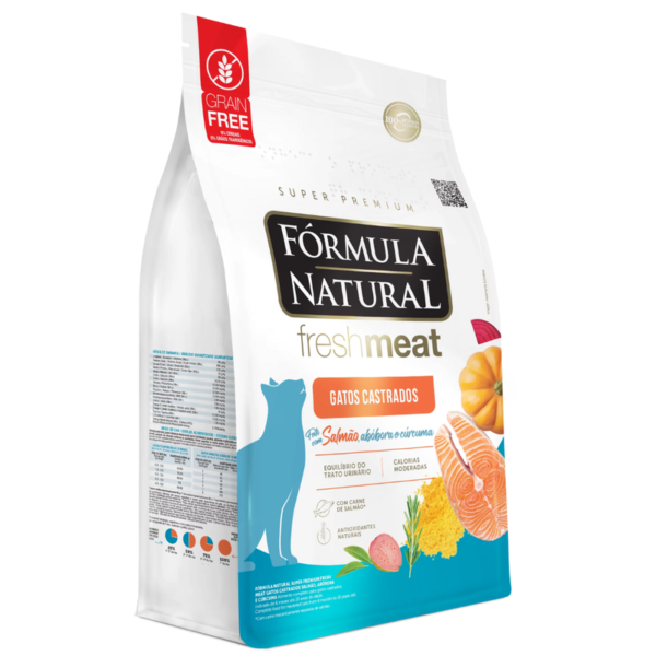 Alimento Formula Natural Gato Castrado Salmon 10 Kg
