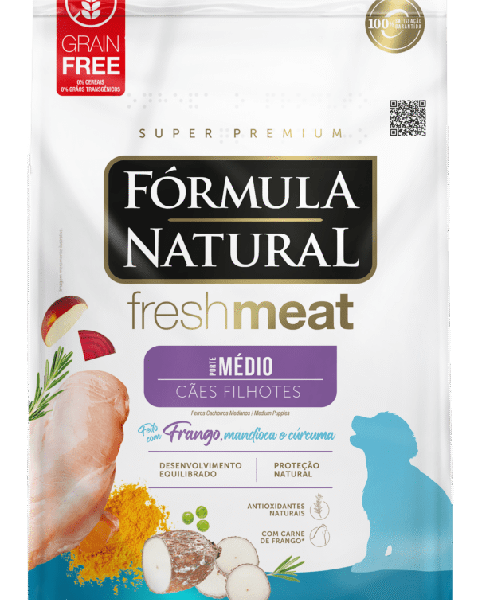 Alimento Formula Natural Cachorro Raza Mediana 12 Kg