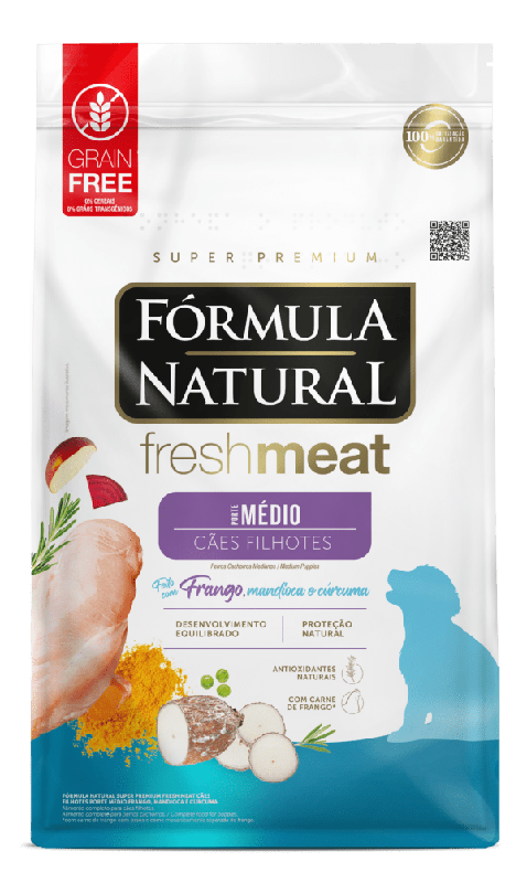 FNPCRM12 Alimento Formula Natural Cachorro Raza Mediana 12 Kg