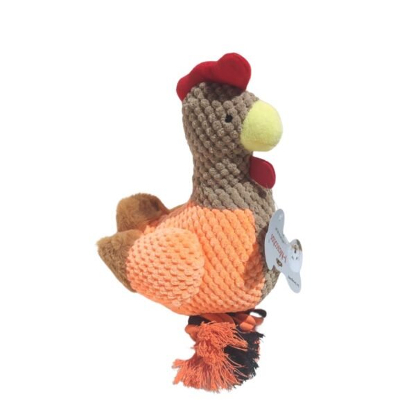 Gallina De Peluche Para Perros Con Sonido 22x15 cm