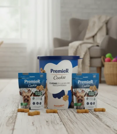 Dos Paquetes cookies Premier Dogs CocoYAvena 250grs+bowl