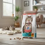 Alimento Hills Gato+7 Años Indoor+Sobre Alimento Wet Pollo