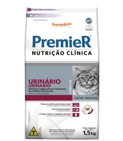 Alimento Premier Para Gatos Urinary Estruvita 7,5 Kg
