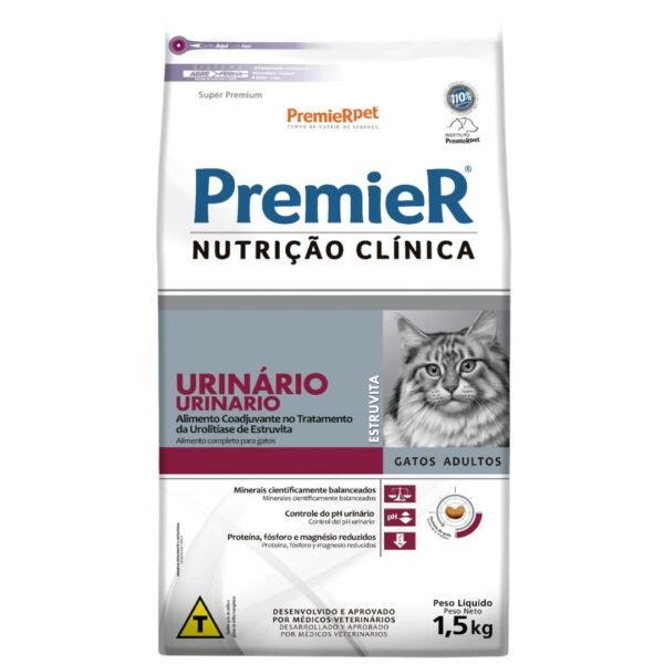 Alimento Premier Para Gatos Urinary Estruvita 7,5 Kg