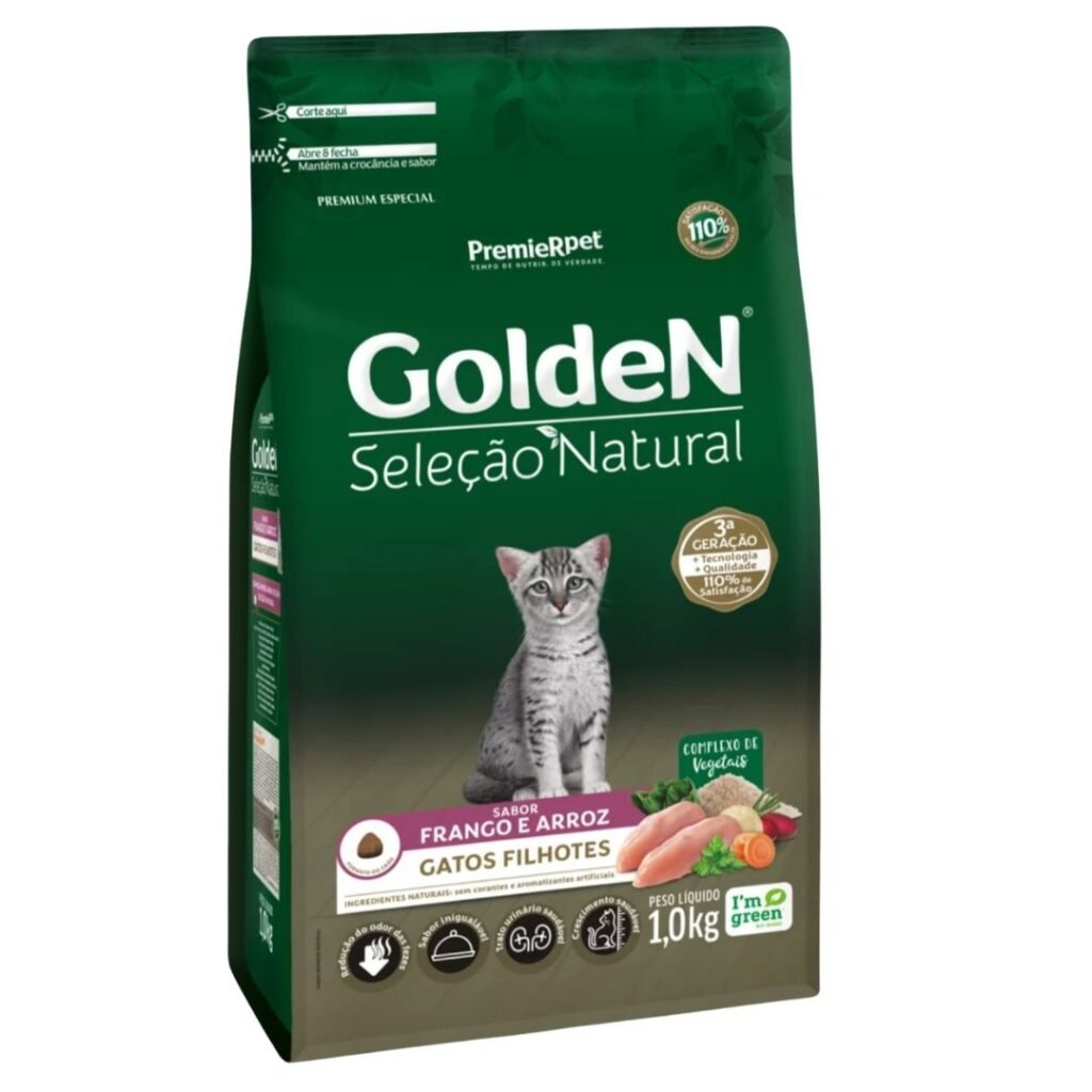 Alimento Golden Seleccion Natural Kitten 10 Kg