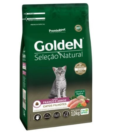 Alimento Golden Seleccion Natural Kitten 10 Kg