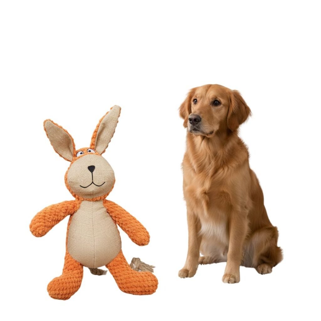 Conejo De Peluche Con Sonido 23 Cm Largo