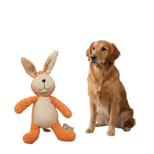 Conejo De Peluche Con Sonido 23 Cm Largo