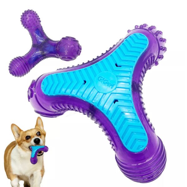Juguete De Goma Resistente Para Perros Multisonido 16 Cm