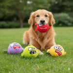 Pelota Monstruito Con Luces 9 Cm. Colores varios consultar