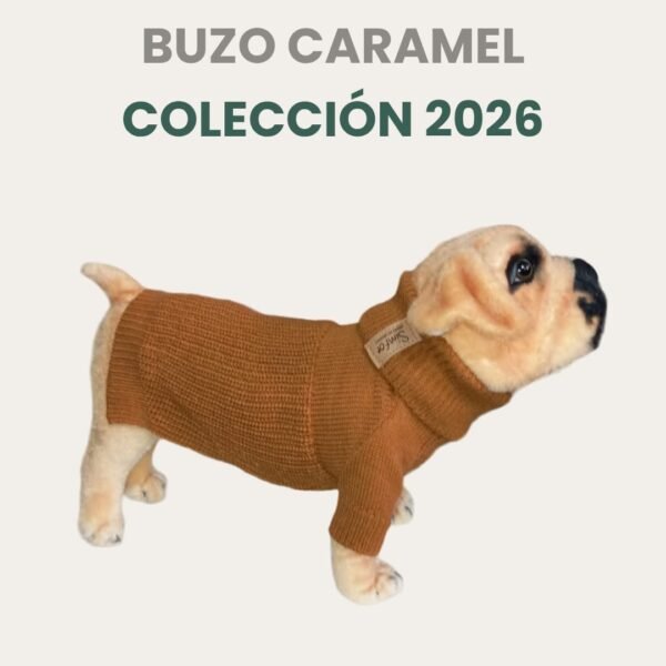 Buzo Simfor De Lana Talle 8 Caramel