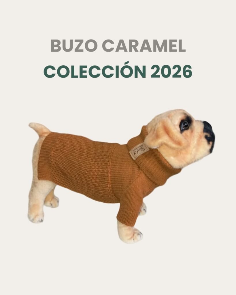 Buzo Simfor De Lana Talle 8 Caramel