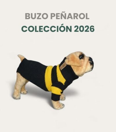 Buzo Simfor de Lana Talle 8 Modelo Peñarol