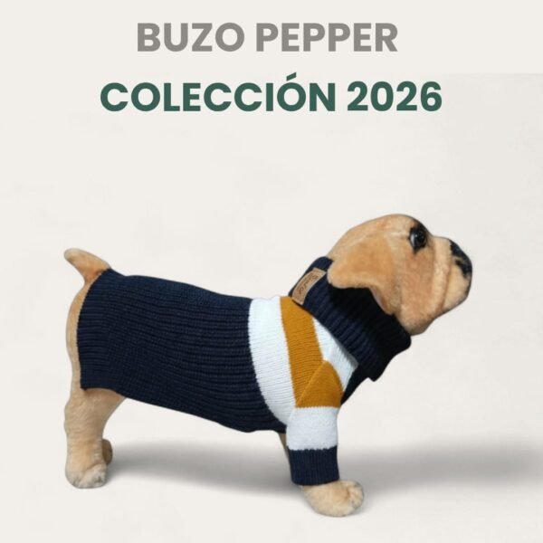 Buzo Simfor De Lana Talle 8 Pepper