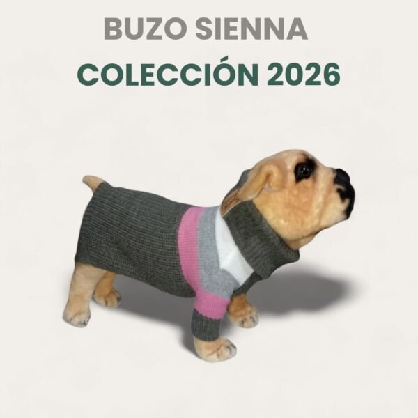 Buzo Simfor De Lana Talle 8 Sienna