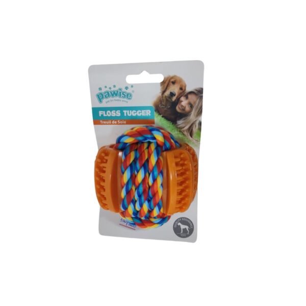 Nudo Con Pelota De Goma Para Perros