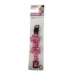 Collar Para Gato Color Rosado Con Moño