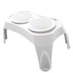 Plato Doble de Plastico. Capacidad 1500 Ml Cada Plato 63x39x30 Cm