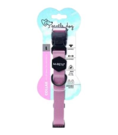 Collar Para Perro Talle Xs Color Rosado Cuello 20-30 cm