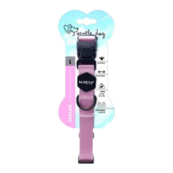 Collar Para Perro Talle Xs Color Rosado Cuello 20-30 cm