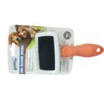 Carda Metalica Para Perros Mango Naranja