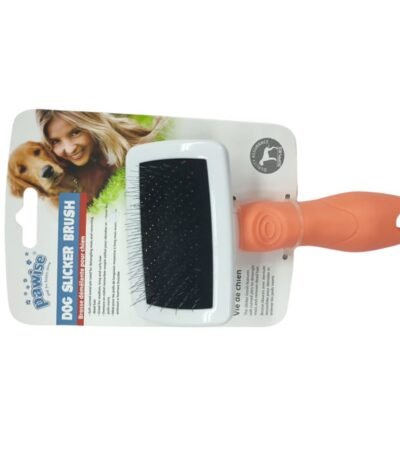 Carda Metalica Para Perros Mango Naranja