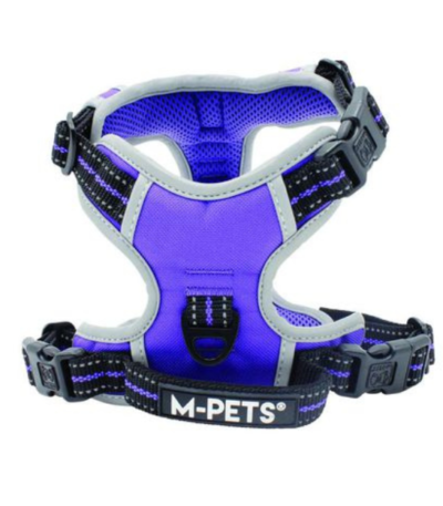 Arnes Color Violeta Para Perros Talle S Cuello 30-45 Pecho 35-60 cm