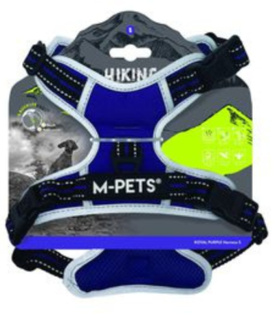Arnes Color Violeta Para Perros Talle L Cuello 45-70 Pecho 45-95 cm