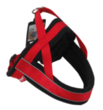 Arnes Para Perro Rojo Y negro De 60 a 90 Cm Diametro Pecho