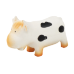 Juguete Vaca De Latex Con Chifle Para Perros