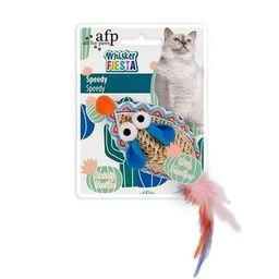 Juguete Raton Para Gatos Con Plumas