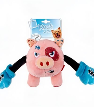 Juguete Cerdito Con Chifle Para Perros