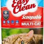 Arena Sanitaria Para Gatos Aglomerante 18 Kg Easy Clean Multi Cat