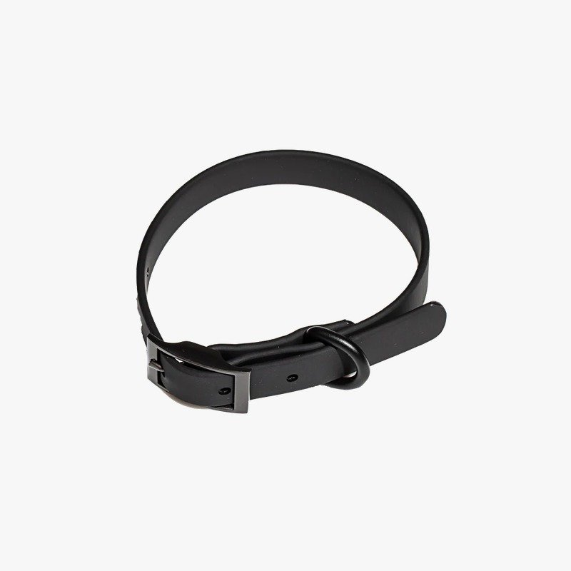 Collar De Silicona Talle M. Cuello Hasta 54 Cm. Color Negro Collar De Silicona Talle M. Cuello Hasta 54 Cm. Color Negro