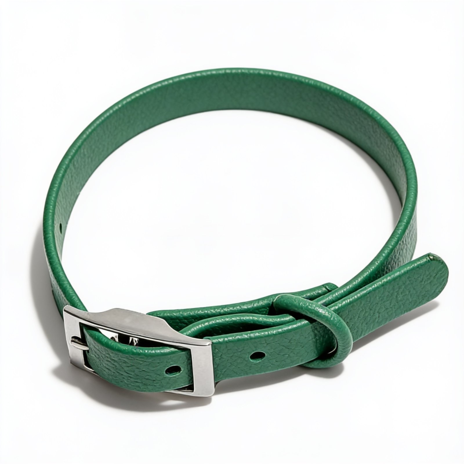 Collar De Silicona Talle L. Cuello Hasta 67 Cm. Color Verde Collar De Silicona Talle L. Cuello Hasta 67 Cm. Color Verde