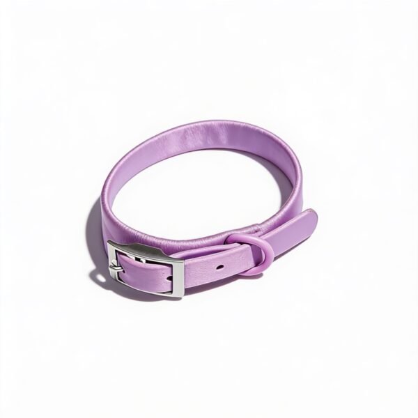 Collar De Silicona Talle L. Cuello Hasta 67 Cm. Color Lila