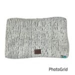 Almohadon En Guata Siliconada Super Suave 76x48x7 Cm Color Gris