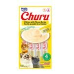 Churu Receta De Pollo Y Queso Para Gatos