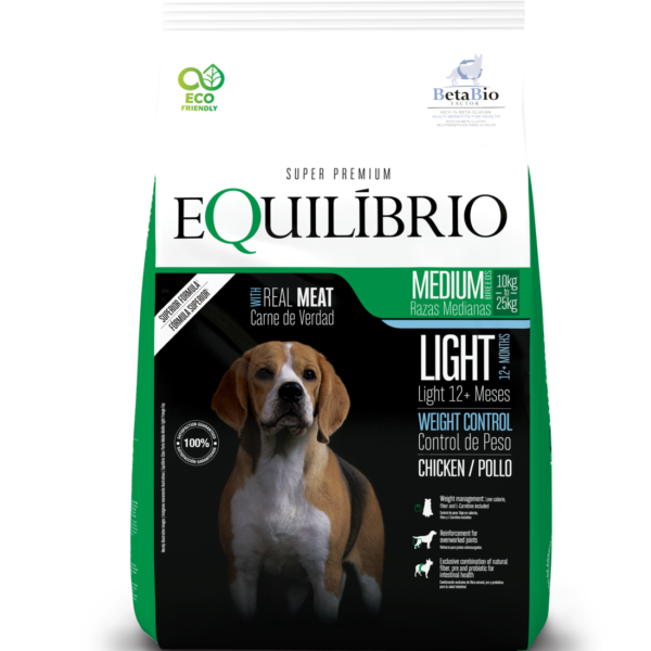 EQU08 Alimento Para Perros Equilibrio Light 15Kg
