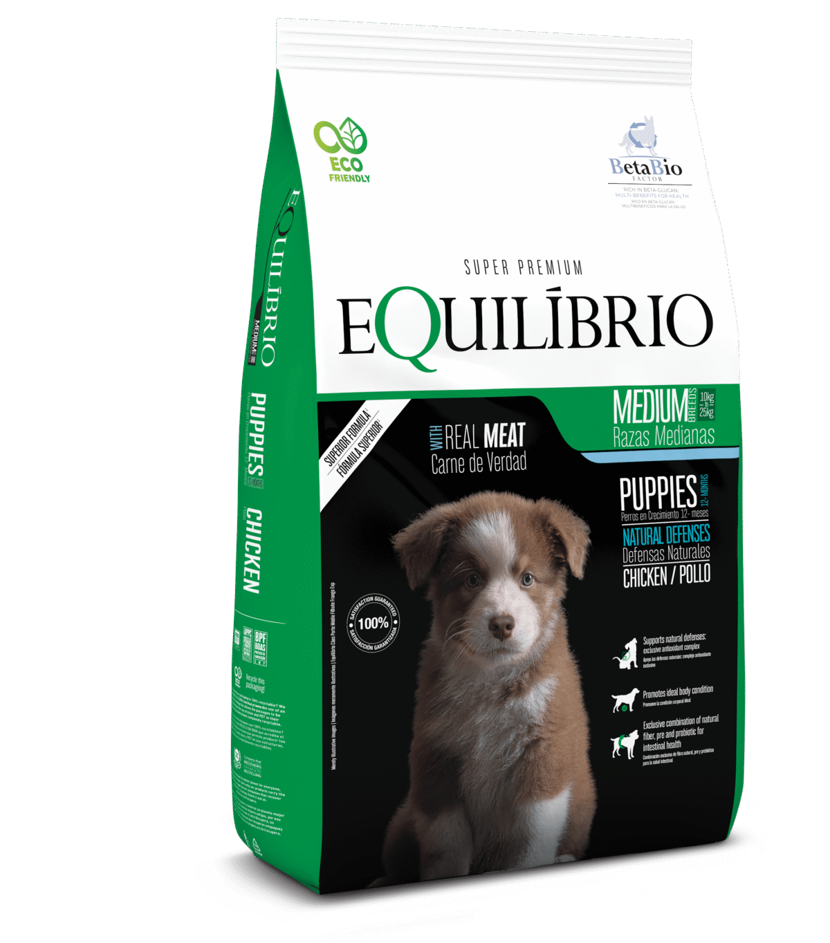 EQU33 Alimento Equilibrio Perro Cachorro Mediano 2,5 Kg