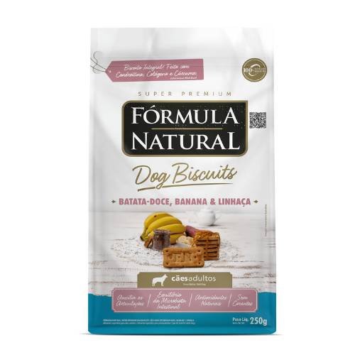 Galletas Perro Formula Natural Sabor Batata/Banana/Linaza 250 Grs