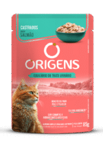 Sobre Origens Para Gatos Castrado Sabor Salmon Tracto Urinario 85 Grs - Imagen 2