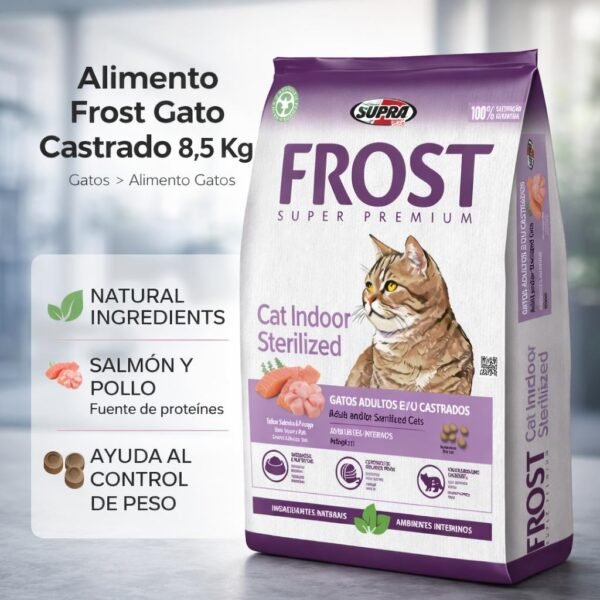 Alimento Frost Gato Castrado 8,5 Kg