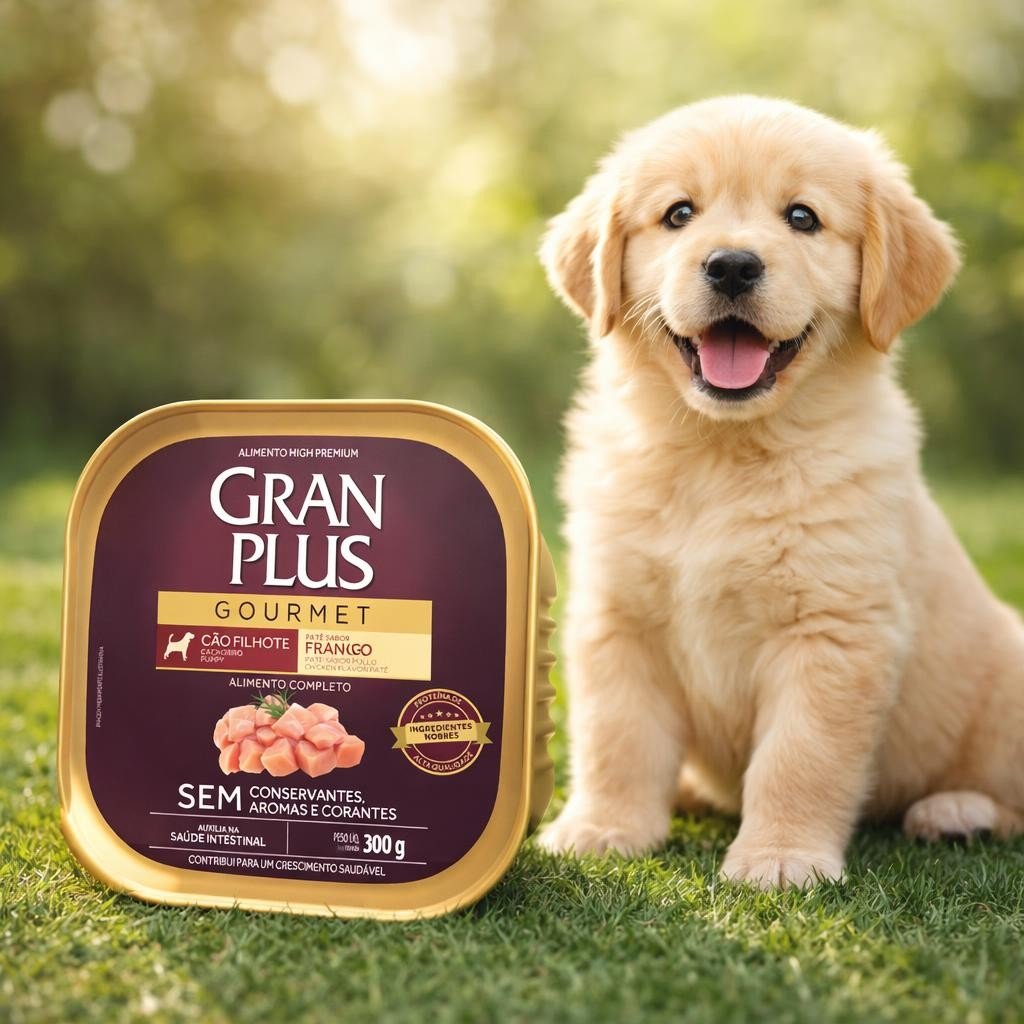 Pate Gran Plus Para Perro Cachorro Sabor Pollo 300 Grs — Ads Creative Pate Gran Plus Para Perro Cachorro Sabor Pollo 300 Grs