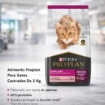 Alimento Proplan Para Gatos Castrados De 3 Kg