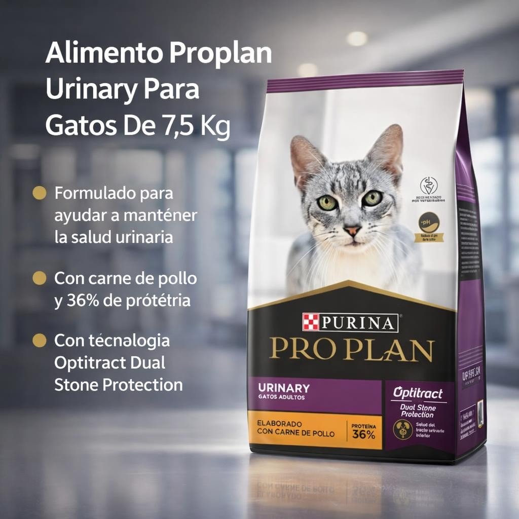 Alimento Proplan Urinary Para Gatos De 7,5 Kg — Ads Creative Alimento Proplan Urinary Para Gatos De 7,5 Kg