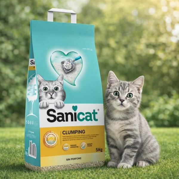 Sanitario Sanicat Aglomerante Clumping 5 Kg